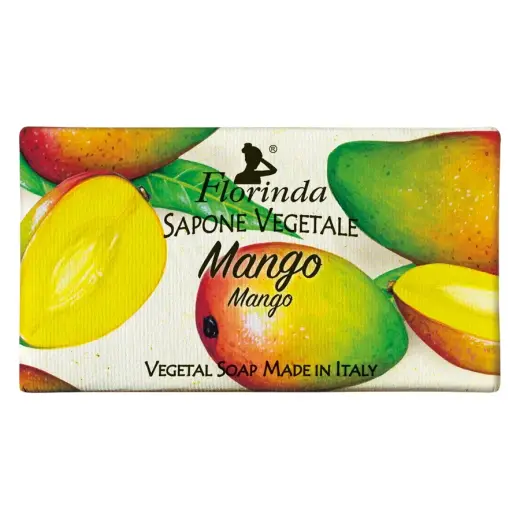 Florinda, Mango, Vegan, Cleansing & Hydrating, Soap Bar, Body, 100 g