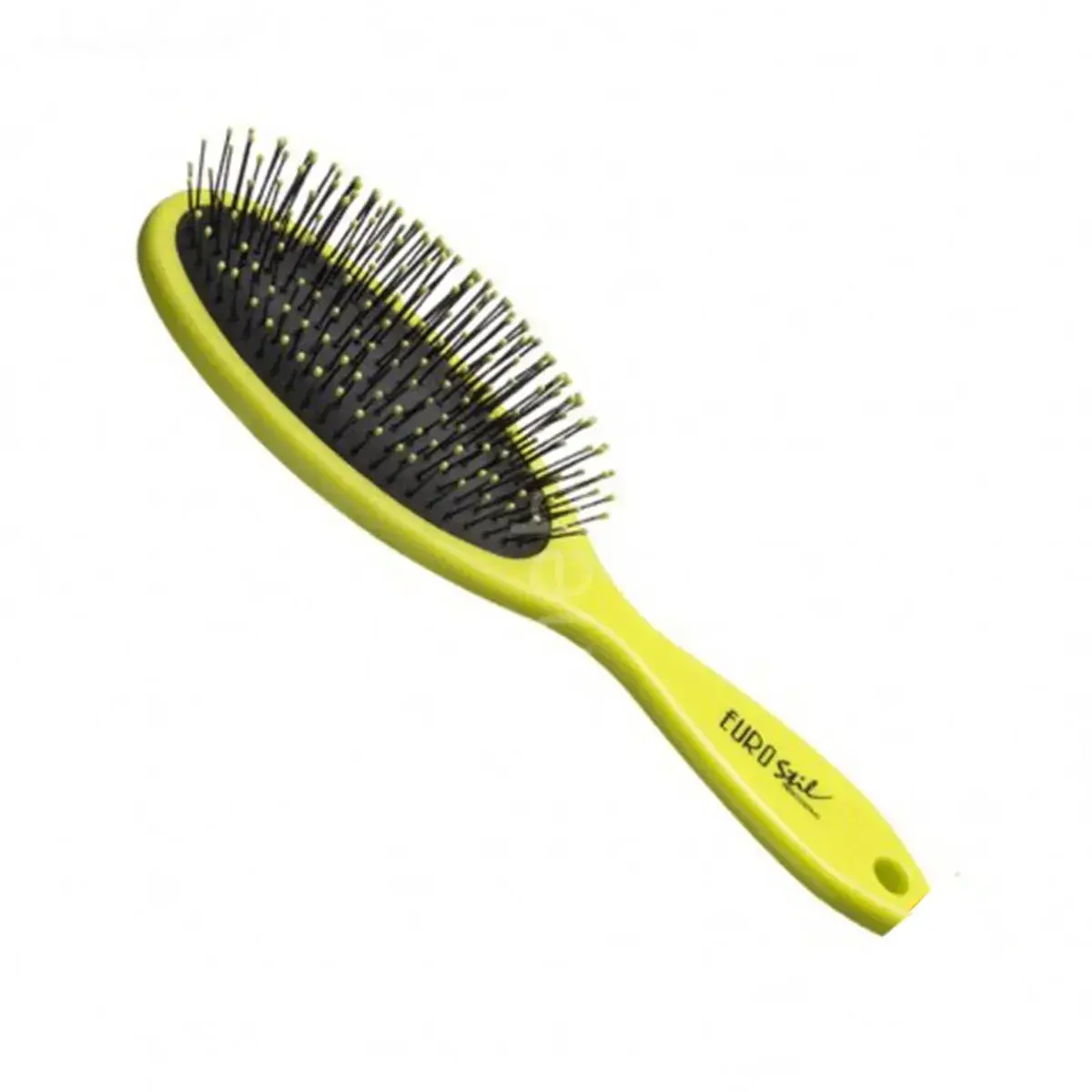 EUROSTIL Medium Oval Brush, Fluor Green