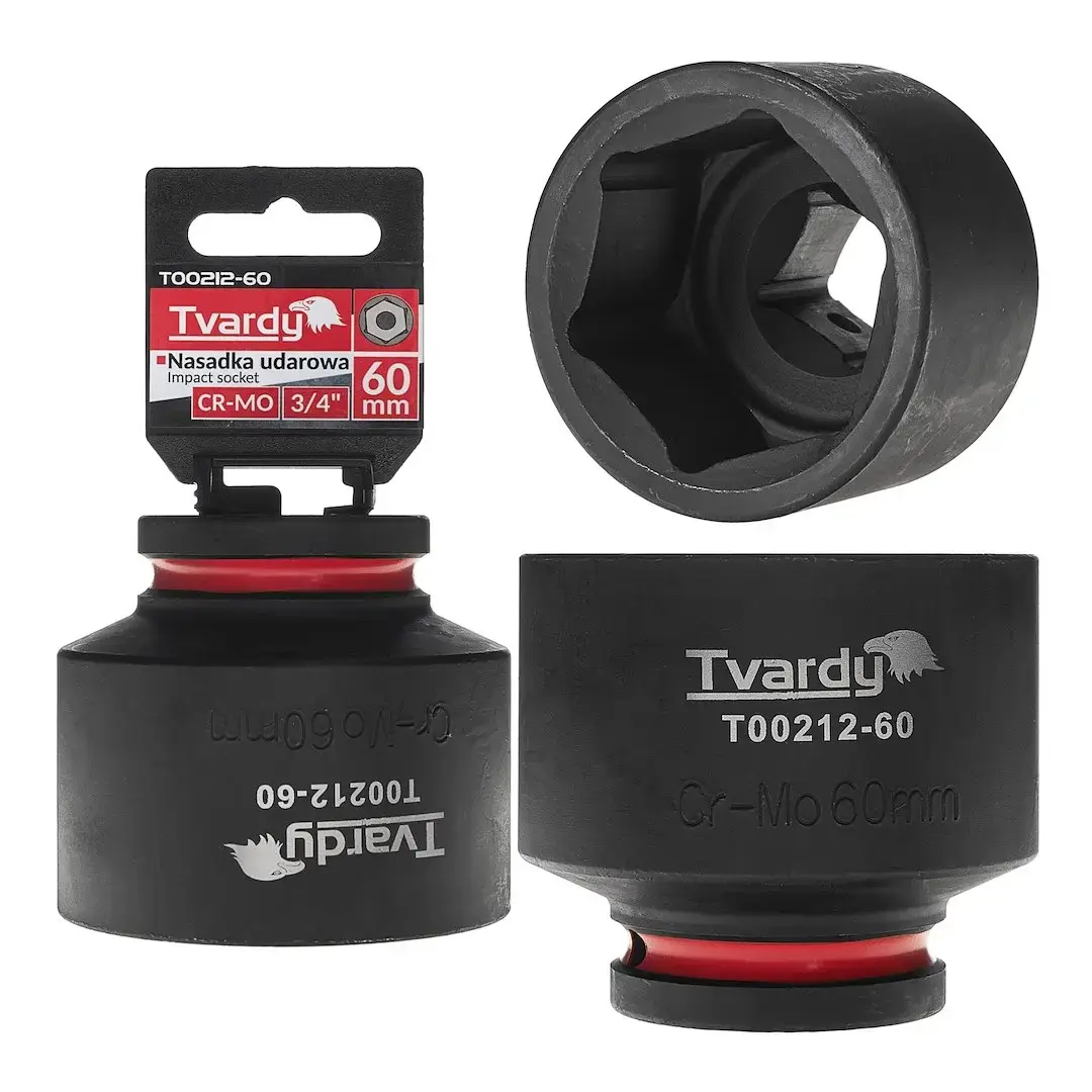 Lööbpadrun 3/4" 6PT 60mm CR-MO