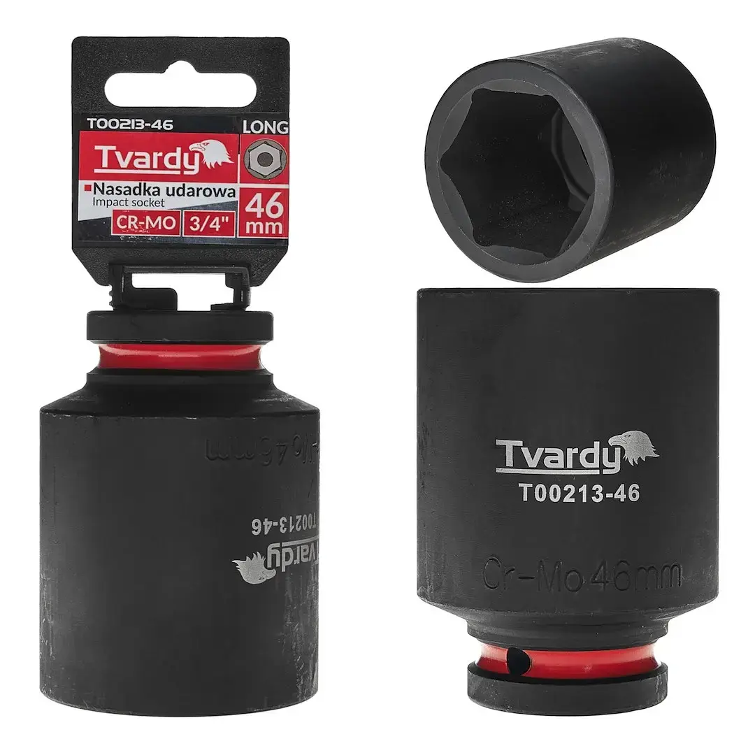 Deep impact socket 3/4" 6PT 46mm CR-MO