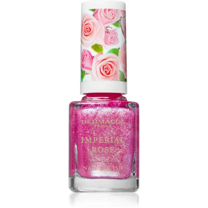 Dermacol Imperial Rose Nail Polish Glittering Shade 03 11 Ml