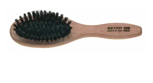 Beter Bamwood Small Brush with Nylon Bristles and Beads 1 pc