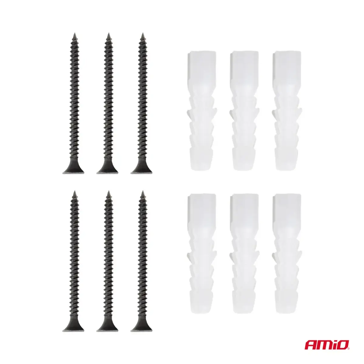 Magnetic Strips Tool Holders Set 1x20cm 1x30,5cm 1x46cm AMIO-04263