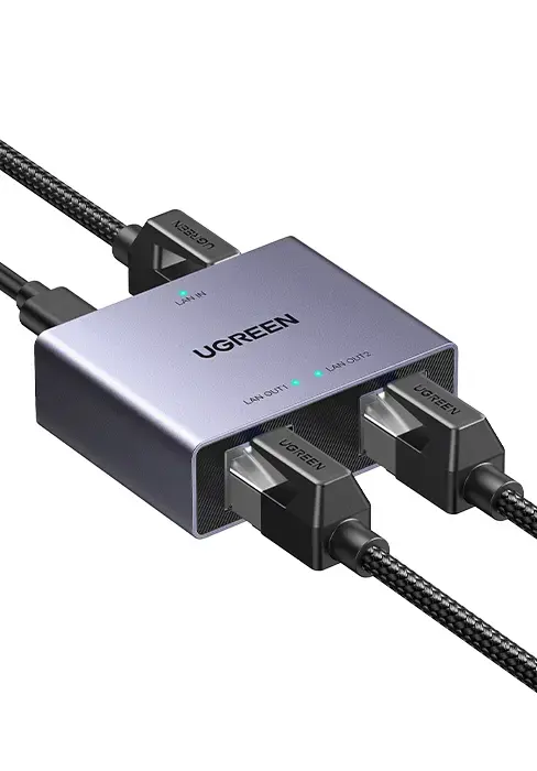 UGREEN Gigabit Ethernet Splitter 1 to