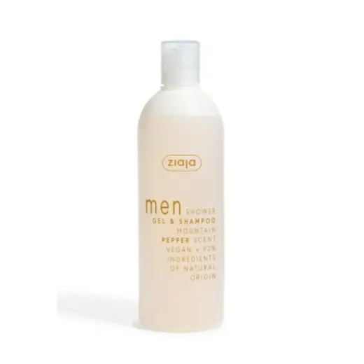 Men Shower Gel and Shampoo Mountain Pepper 400 Ml
