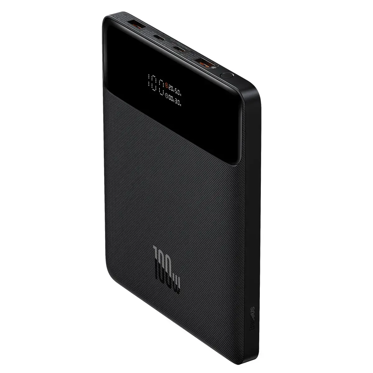 Powerbank Baseus Blade 20000mAh, 2xUSB + 2xUSB-C, 100W (black)