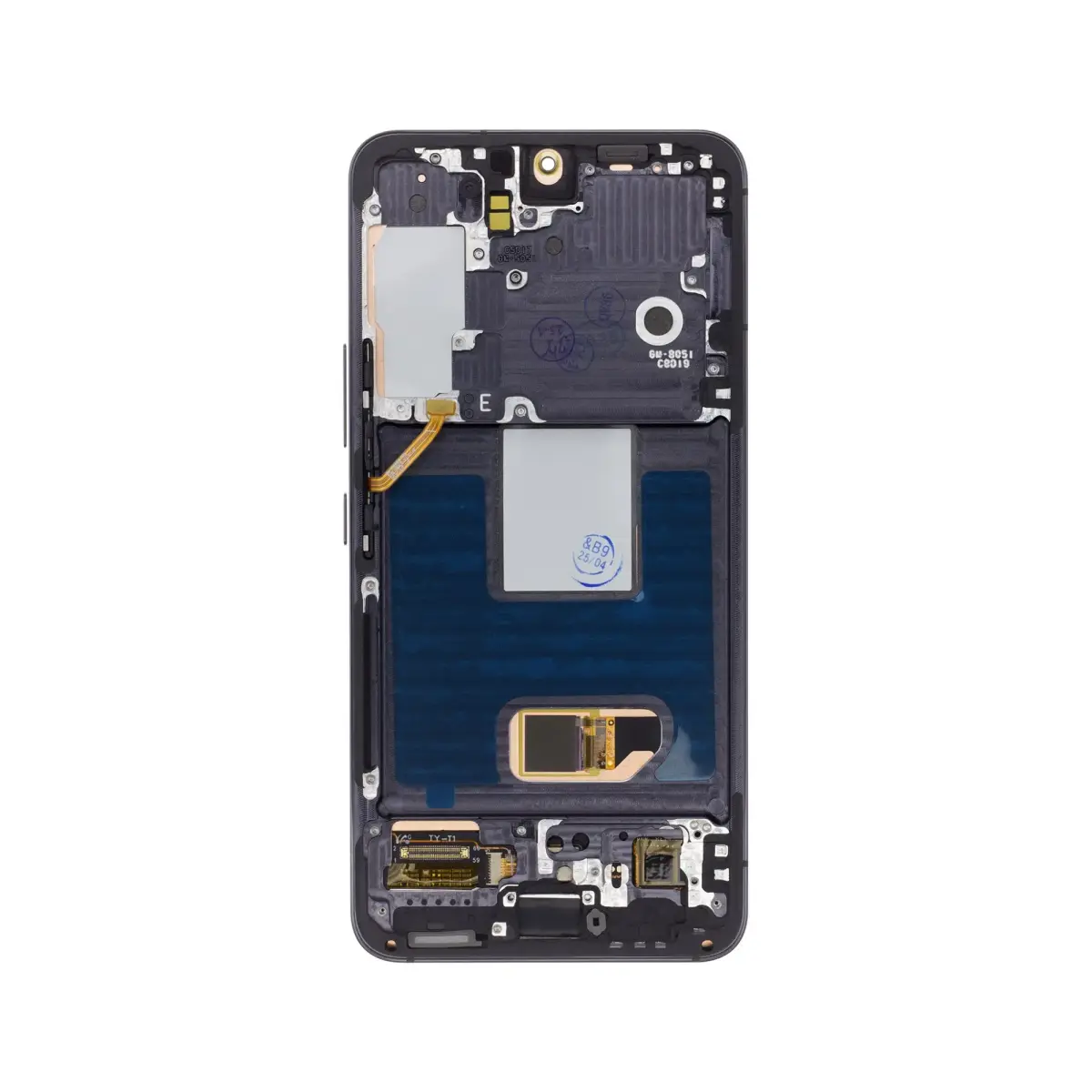 LCD display + Touch Unit + Front Cover for Samsung S901B Galaxy S22 Phantom Black