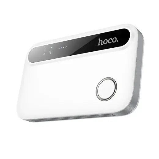 Portable wireless router Hoco WiFi HI41 white