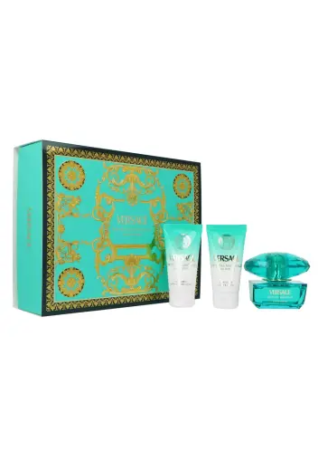 Set Versace Crystal Emerald Edp 50ml + Shower Gel & Body Lotion 50ml