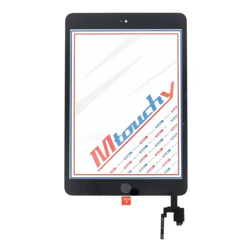 MUSTTBY Touch screen + back sticker + Home for iPAD Mini 3 (black)