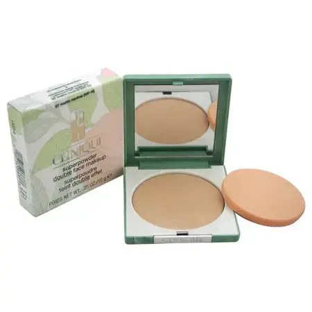 Clinique Superpowder Double Face Makeup, Matte Neutral for Dry Combination Skin - 0.35 Oz