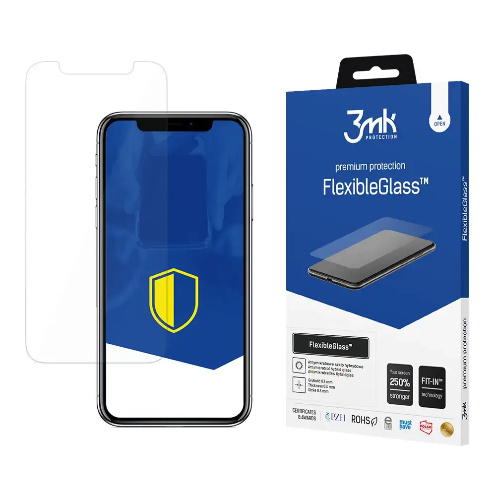 Apple iPhone X - 3mk FlexibleGlass™ screen protector