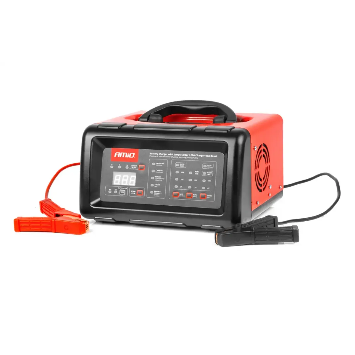 Battery charger 20A 6V 12V AMIO-04057