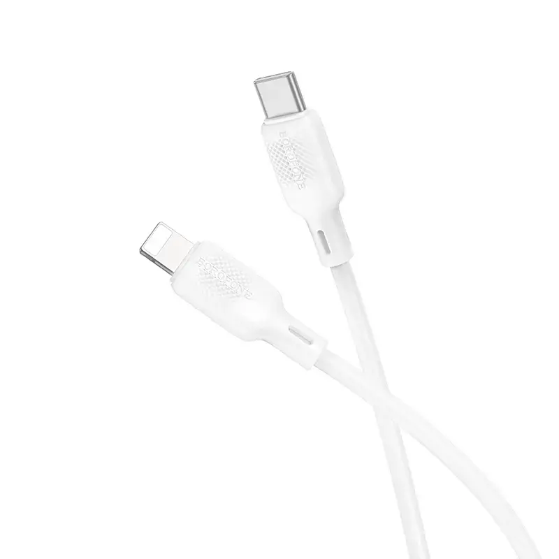 Borofone Cable BX113 Lenny - Type C to Lightning - PD 27W 1 metre white