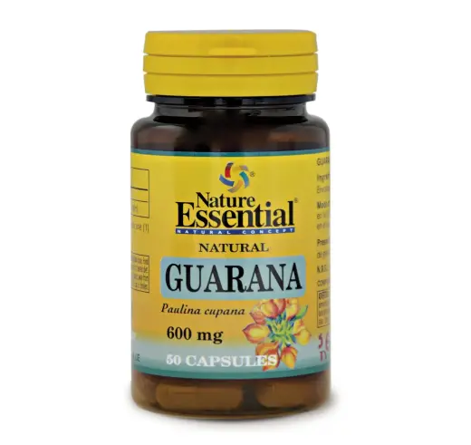 Nature Ess Guarana 600 Mg 50 Caps