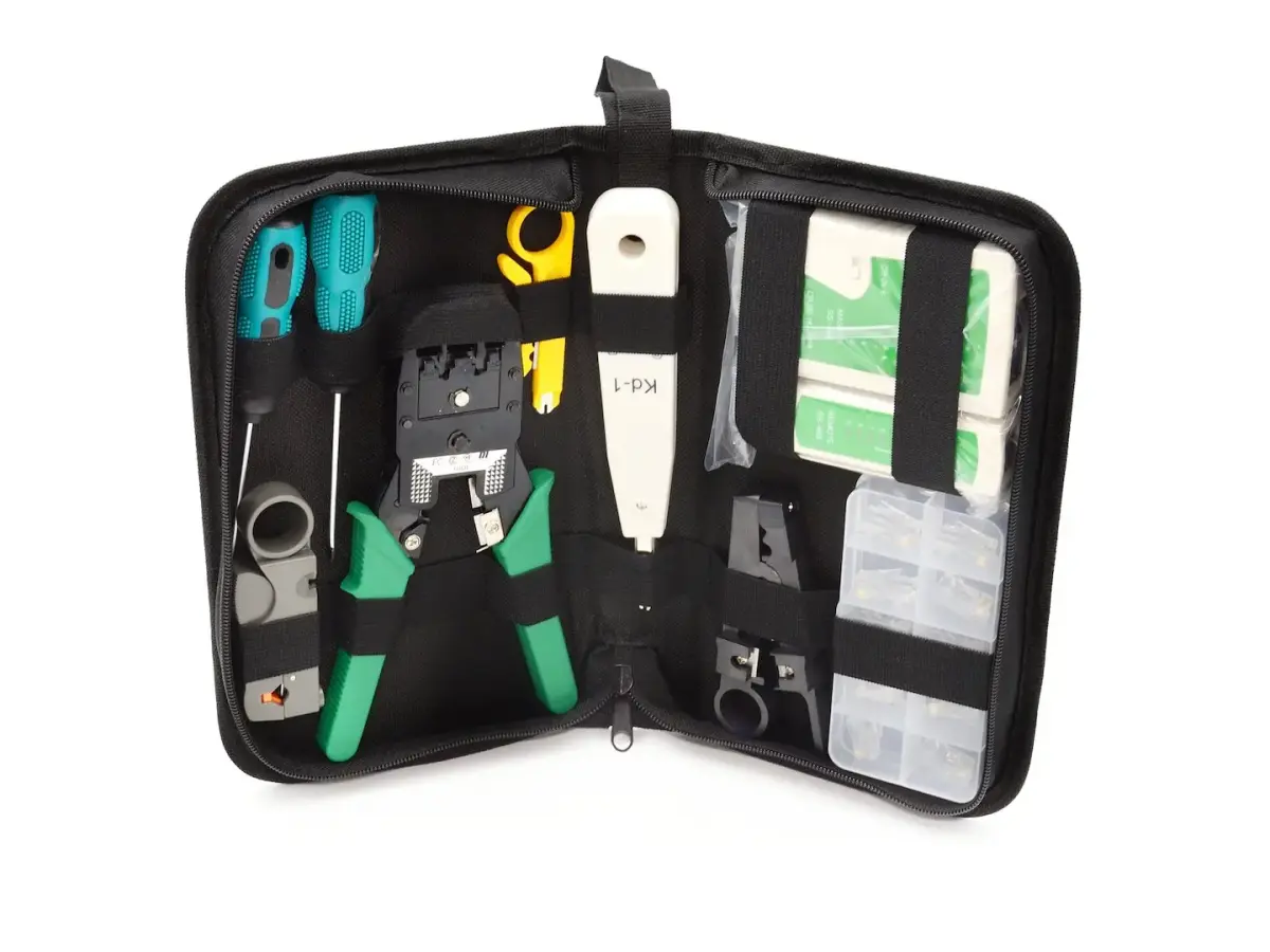 Network Cable Repair Maintenance Tool Kit Set RJ45