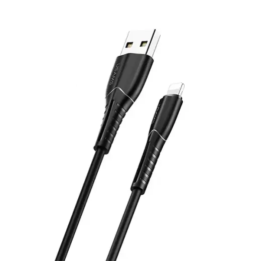 USAMS U35 SJ364 data transfer and charging cable | USB-A to Lightning | 10W | 1m | black