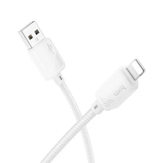 HOCO X113 провод для передачи данных и зарядки | USB-A на Lightning | 12W | 1m | белый