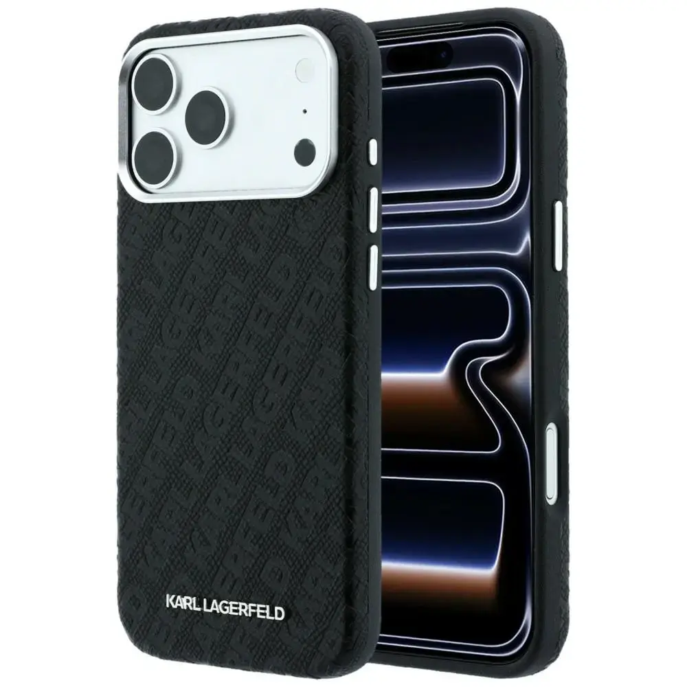 Karl Lagerfeld PU Grained Allover Semi