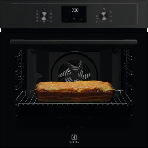 Electrolux cepeškrāsns, iebūv., 72L, melna