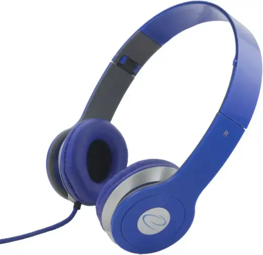 HEADPHONES AUDIO STEREO EH145B TECHNO BLUE