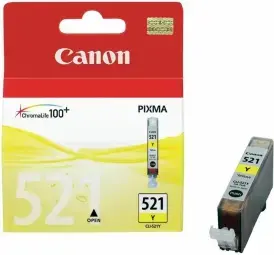 Tintes kārtridžs Canon CLI-521Y Yellow