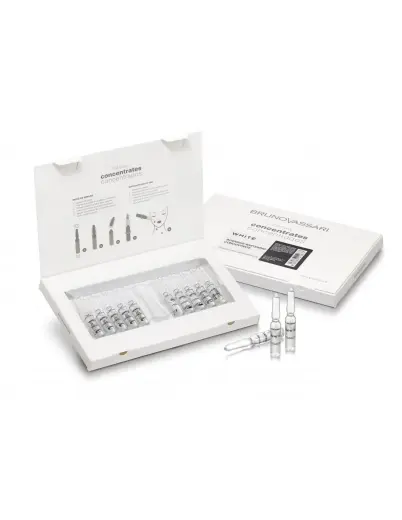 Set, Bruno Vassari, White, Whitening, Concentrate, For Face, 10 pcs, 2 ml