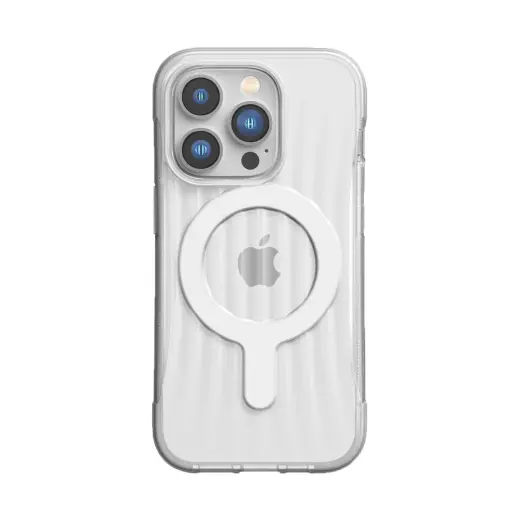 Raptic X-Doria Clutch telefono dėklas su MagSafe palaikymu iPhone 14 Pro Max skaidrus