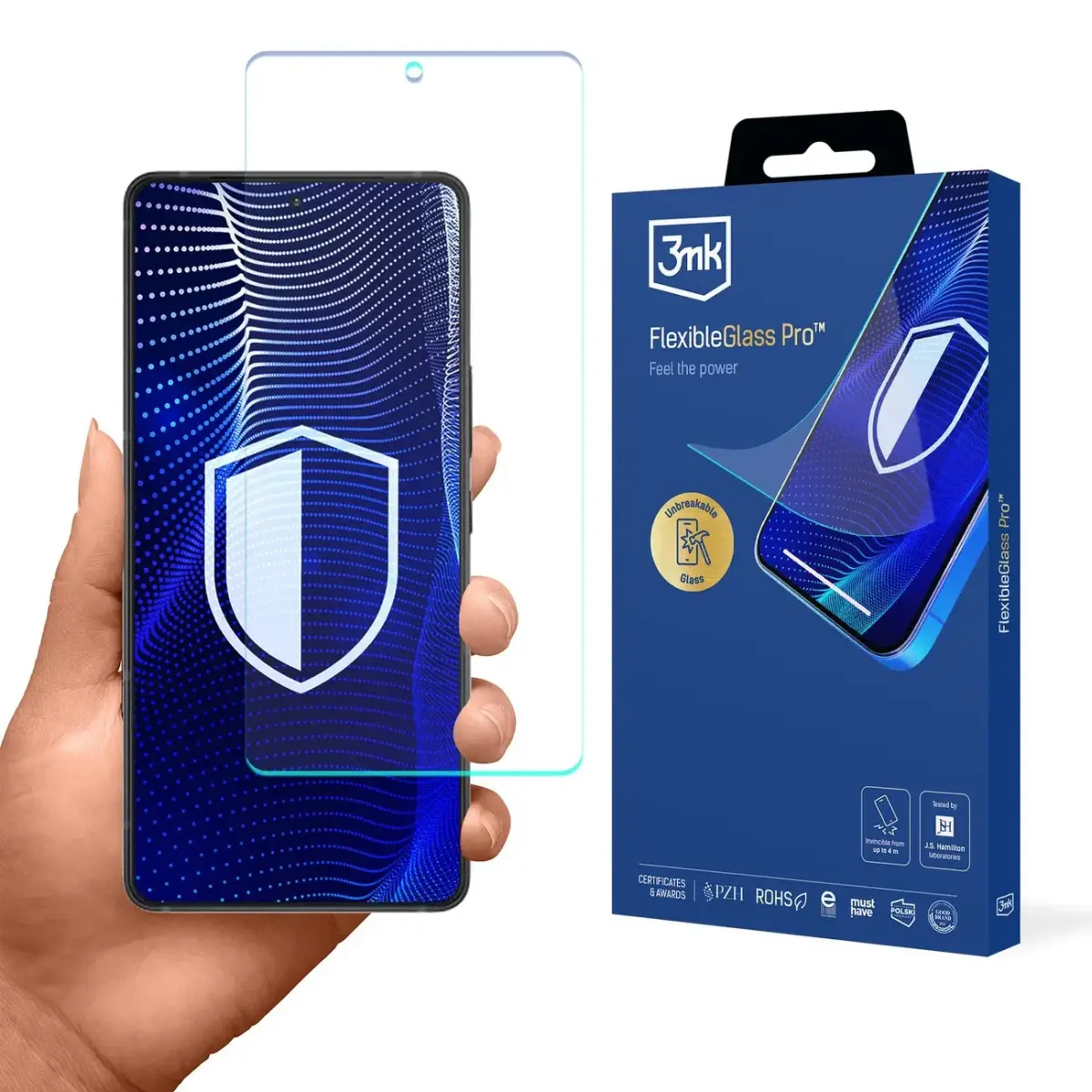 Hybrid glass 3mk FlexibleGlass Pro for Asus Zenfone 12 Ultra