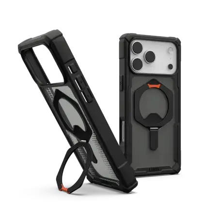 UAG Plasma XTE MagSafe Case for iPhone 17 Pro Max - Black and Orange