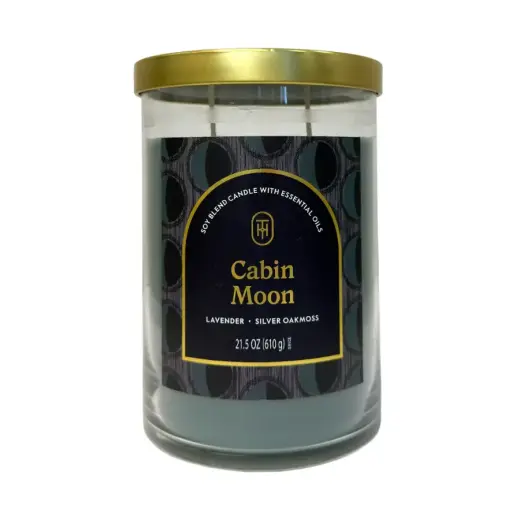 Aromātiskā svece Cabin Moon 610gr, +/- 70h