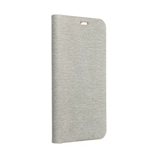 LUNA knyginio tipo telefono dėklas Samsung Galaxy A52 5G (A526) | A52 4G (A525) | A52s 5G (A528) sidabrinis