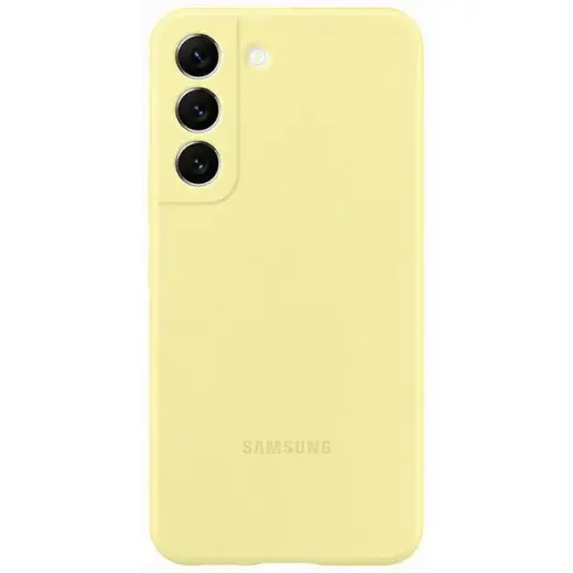 EF-PS901TYE Samsung Silicone Cover for Galaxy S22 Yellow