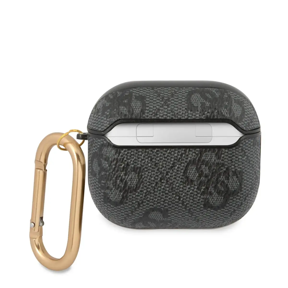 GUA34GSMK Guess 4G Script PC|PU case for Apple Airpods 3 grey