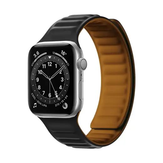 Magnetic nutikella rihm Apple Watch (41 mm) jaoks | roostevaba teras | must