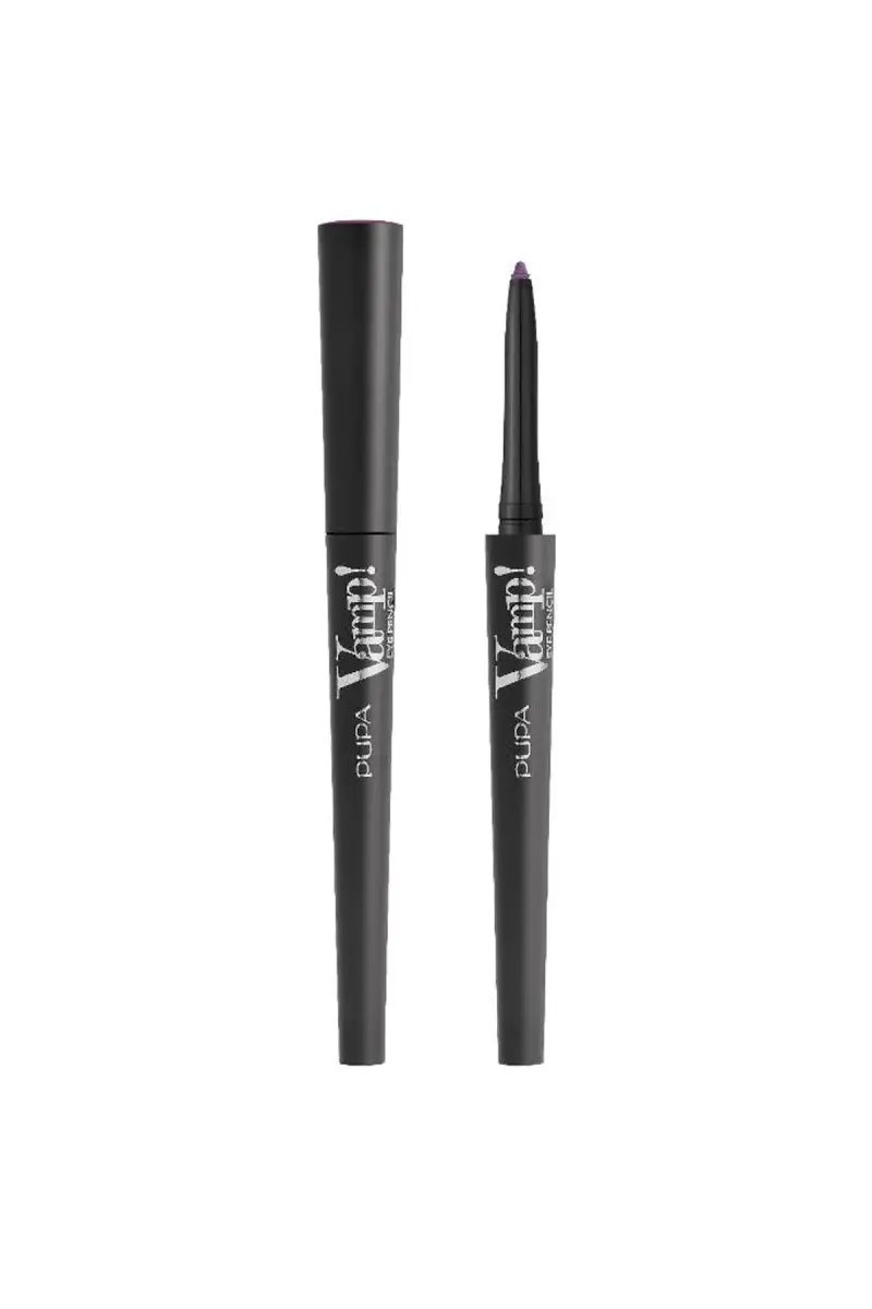 Pupa, Vamp!, Paraben-Free, Waterproof, Kohl Kajal Eyeliner, 104, Irreverent Violet, 0.35 g *Tester