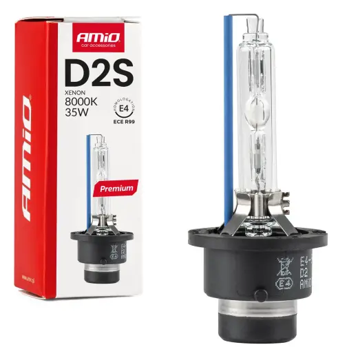Xenon bulb D2S 8000K AMiO PREMIUM