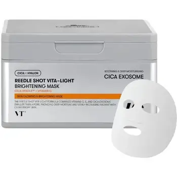 VT Cosmetics Cica Care Vita-Light Brightening Mask ( 30 pcs ) 30ml