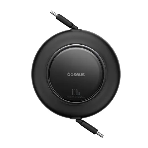 Baseus Free2Pull Mini data transfer and charging cable | USB-C to USB-C | 100W | 2m | black