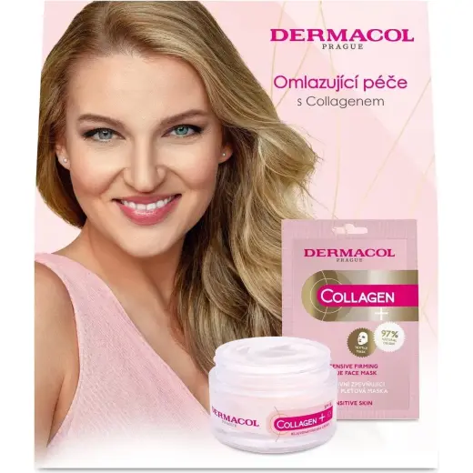 Dermacol, Set Regalo Bellezza, Set Regalo per La Cura Della Pelle Collagen Plus I. (Set per La Cura Del Viso)
