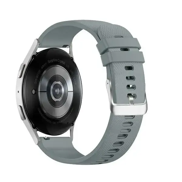 Beline pasek Watch 20mm Grid Texture Silicone jasnoszary |light grey box
