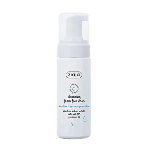 Ziaja Foaming Facial Cleanser for Sensitive Skin and Skin Prone to Redness 150ml