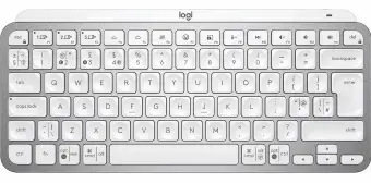 Logitech MX Keys Mini - keyboard - QWERTY - US - pale gray Input Device