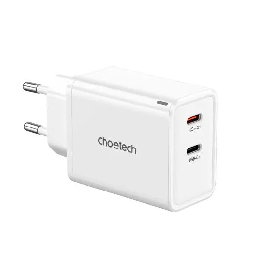 Choetech PD6013 зарядное устройство | 65W | PD, GaN | USB-C | белое
