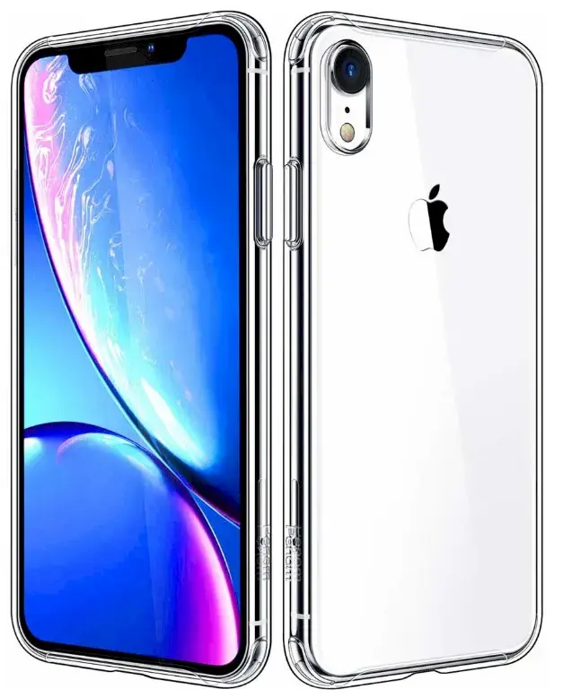 Fusion Ultra Back Case 2 mm Protect Silicone Case For Apple iPhone XR Transparent