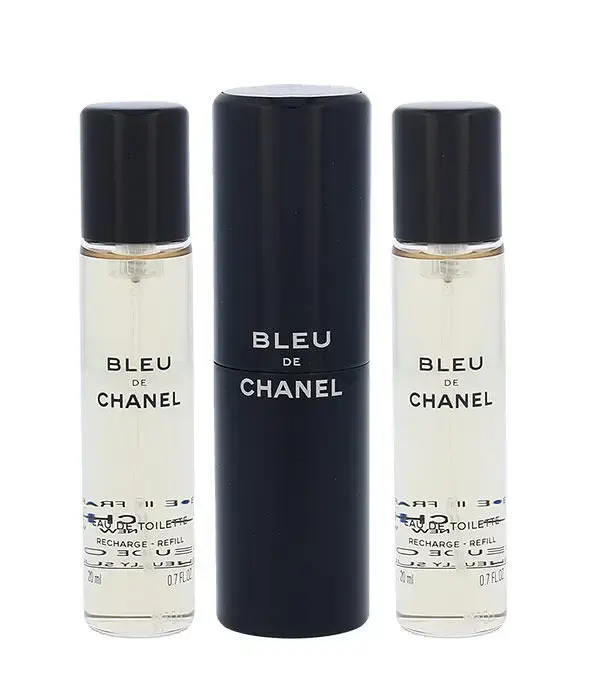 Chanel Bleu de Chanel 3x 20 ml Twist and Spray Eau de Toilette 20 ml