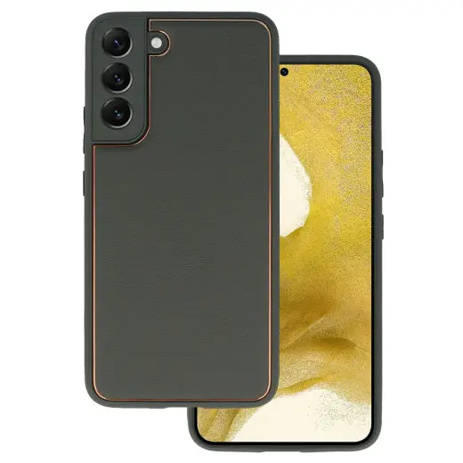 TEL PROTECT Luxury Case for Samsung Galaxy S22 Plus Graphite