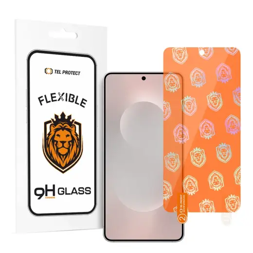 Tel Protect Best Flexible Hybrid tempered glass for phone Galaxy S25 Edge