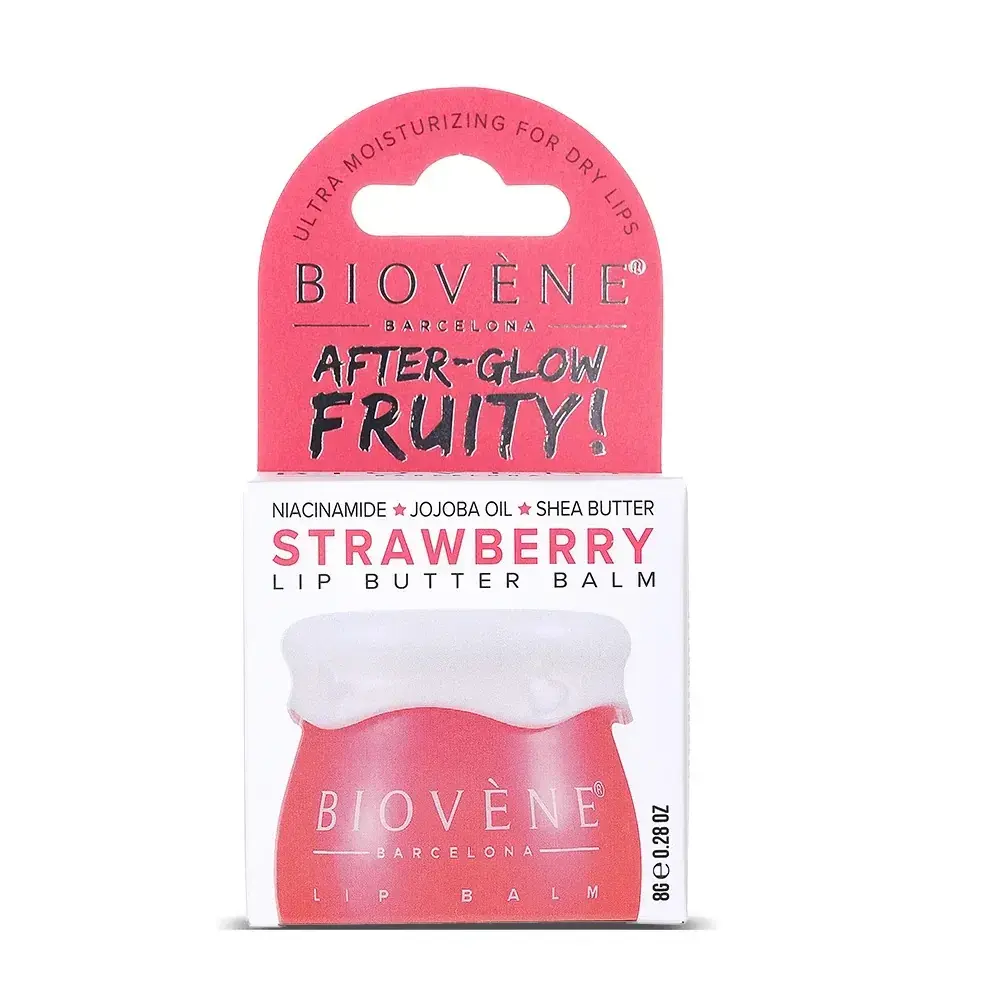 Biovene, Strawberry + Niacinamide, Lip Balm, 8 g