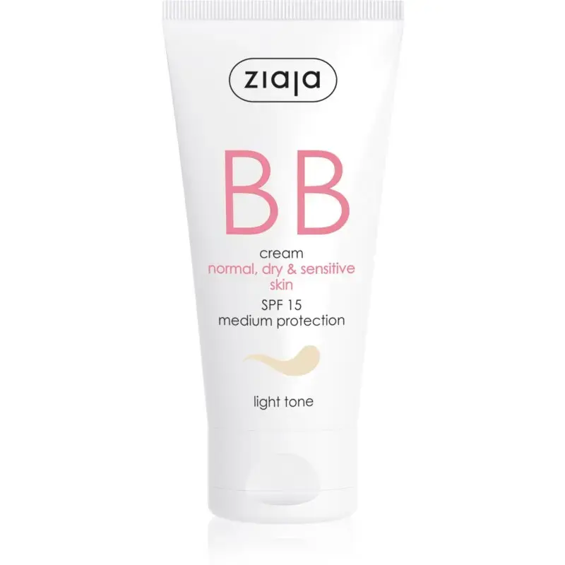 Ziaja BB Cream BB Cream for Normal to Dry Skin Shade Light 50 Ml
